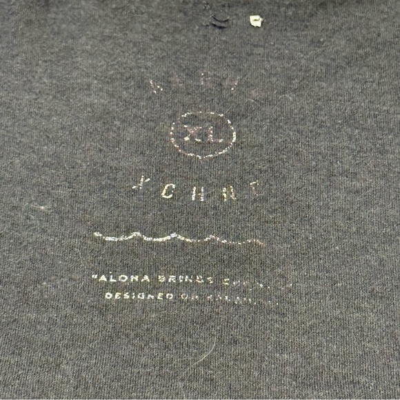 Aloha Brings change Charcoal Graphic Tank Women’s XL - Picture 2 of 6